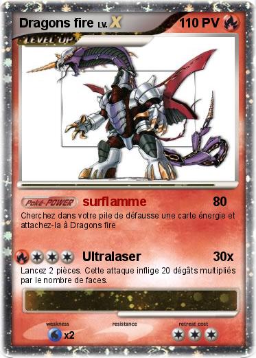 Pokemon Dragons fire