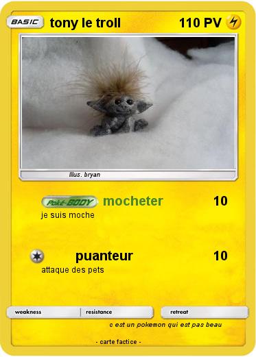 Pokemon tony le troll