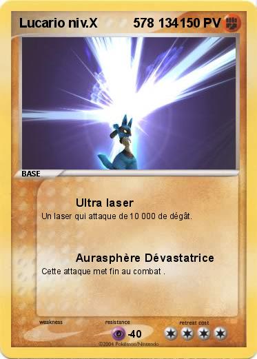 Pokemon Lucario niv.X          578 134 