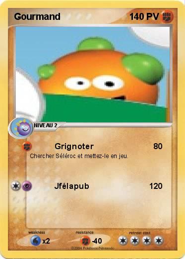 Pokemon Gourmand