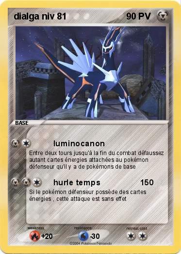Pokemon dialga niv 81