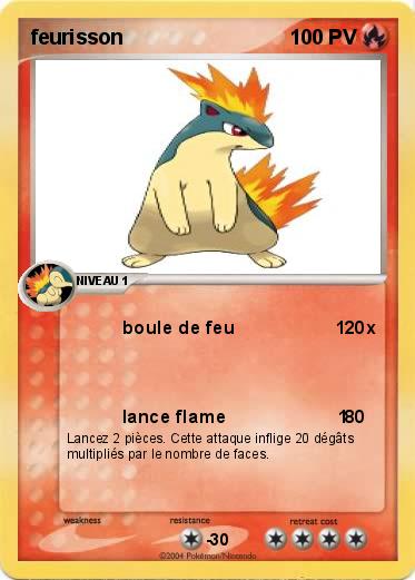 Pokemon feurisson