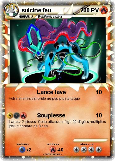 Pokemon suicine feu