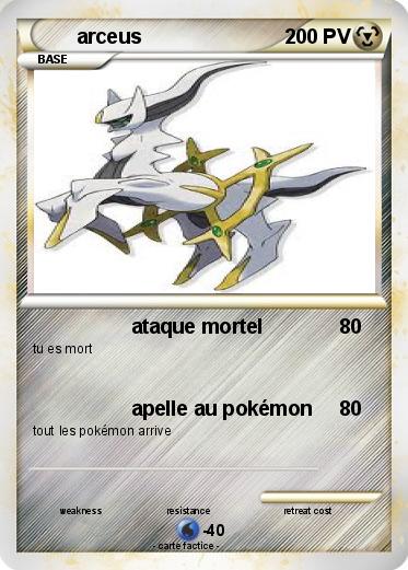 Pokemon arceus