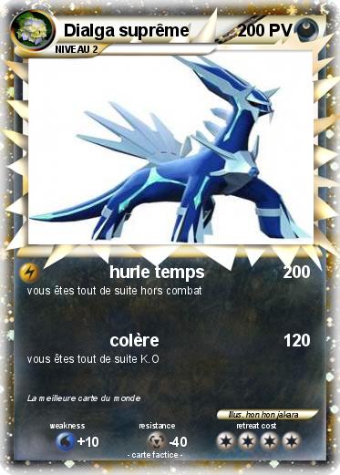Pokemon Dialga suprême