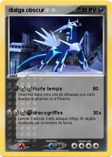 Pokemon dialga obscur