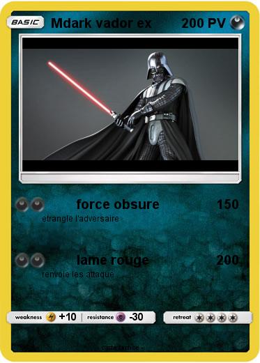 Pokemon Mdark vador ex