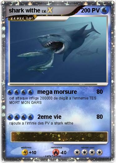 Pokemon shark withe