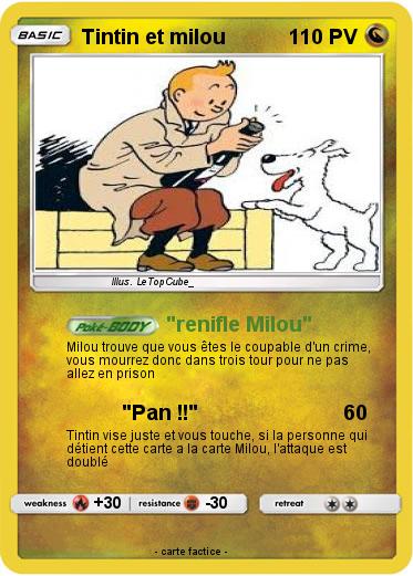 Pokemon Tintin et milou