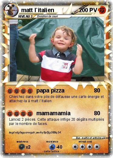 Pokemon matt l`italien