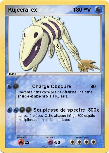Pokemon Kujeera  ex                        1