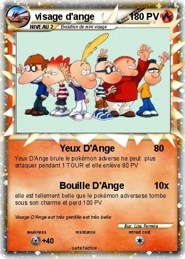 Pokemon visage d'ange