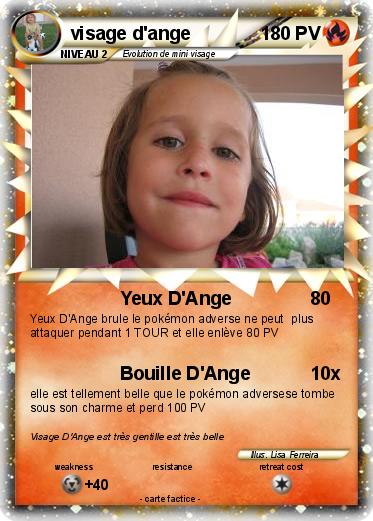 Pokemon visage d'ange