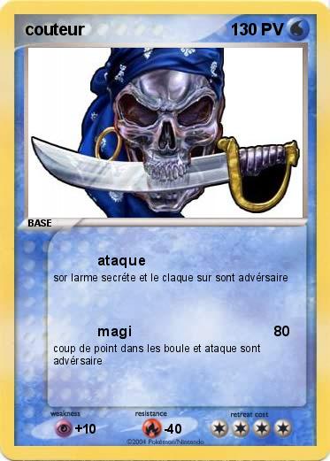 Pokemon couteur