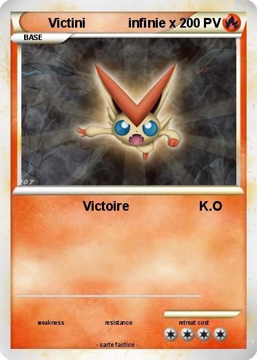 Pokemon Victini            infinie x