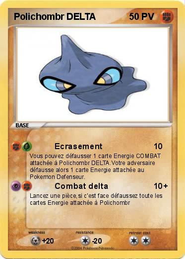 Pokemon Polichombr DELTA