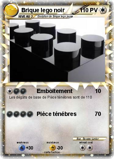 Pokemon Brique lego noir