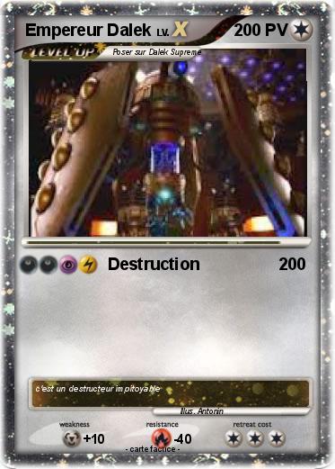 Pokemon Empereur Dalek