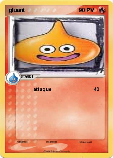 Pokemon gluant