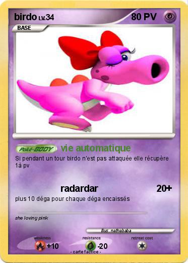 Pokemon birdo