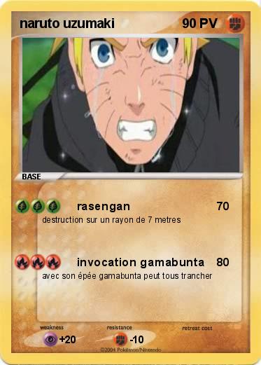 Pokemon naruto uzumaki