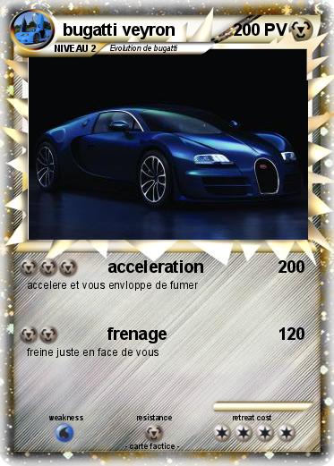 Pokemon bugatti veyron