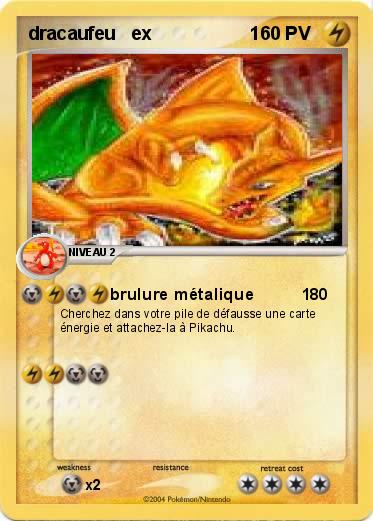 Pokemon dracaufeu   ex                   1