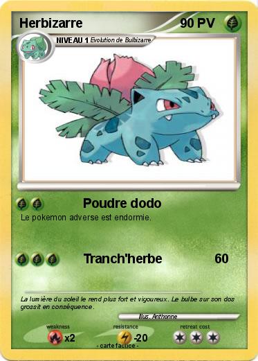 Pokemon Herbizarre