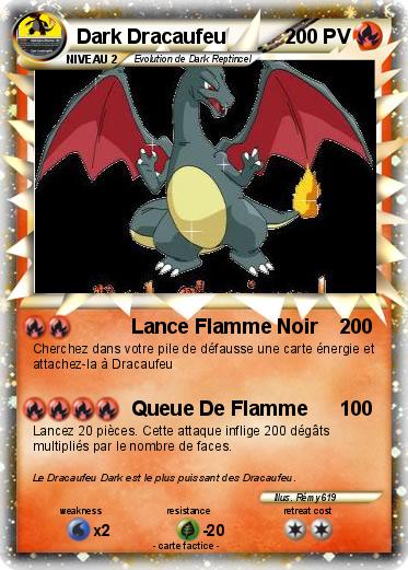Pokemon Dark Dracaufeu