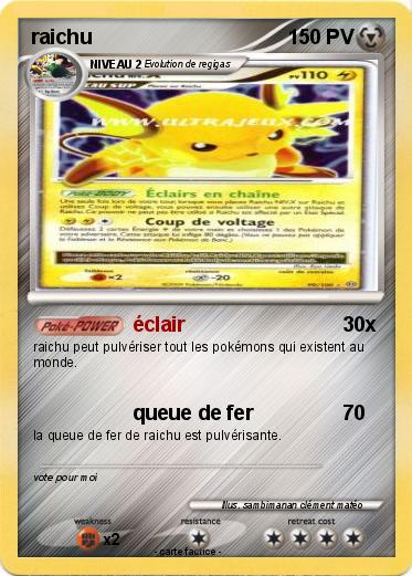 Pokemon raichu