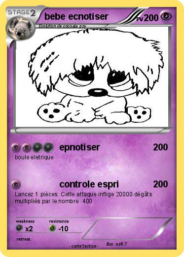 Pokemon bebe ecnotiser