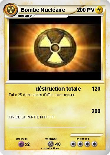 Pokemon Bombe Nucléaire