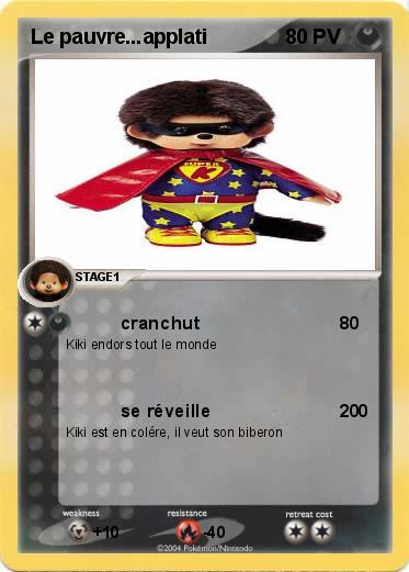 Pokemon Le pauvre...applati