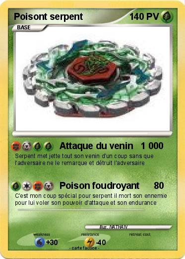 Pokemon Poisont serpent