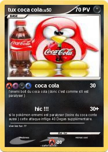 Pokemon tux coca cola