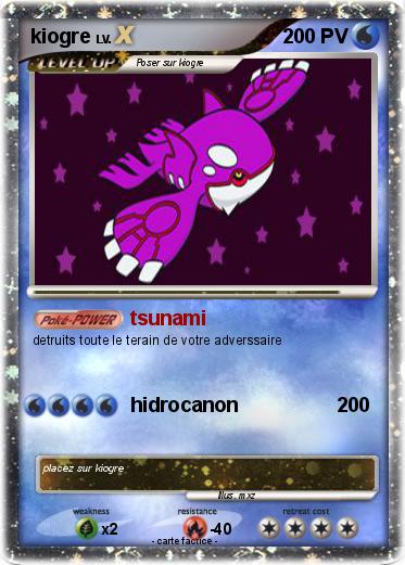 Pokemon kiogre