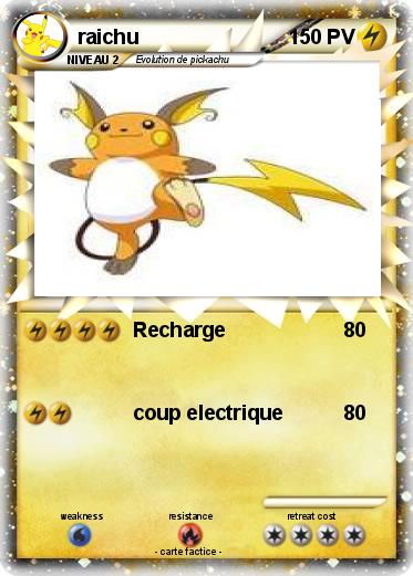 Pokemon raichu
