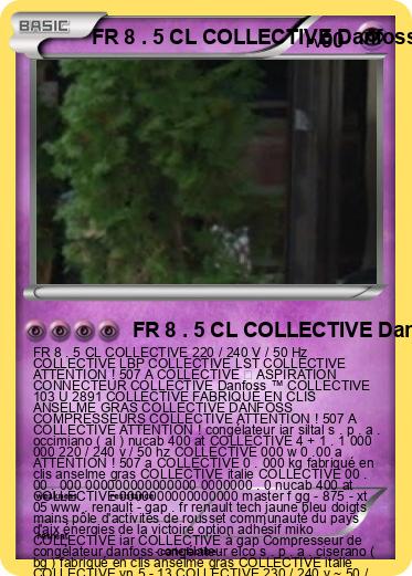 Pokemon FR 8 . 5 CL COLLECTIVE Danfoss ™