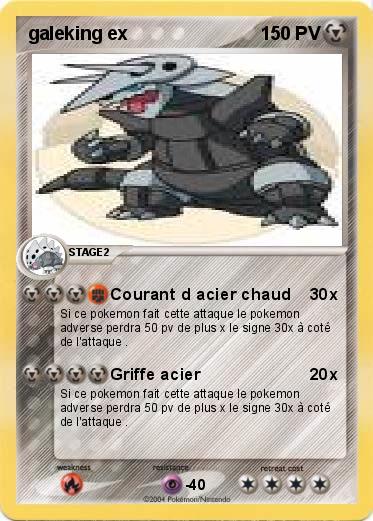 Pokemon galeking ex
