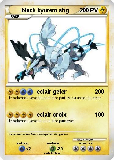 Pokemon black kyurem shg