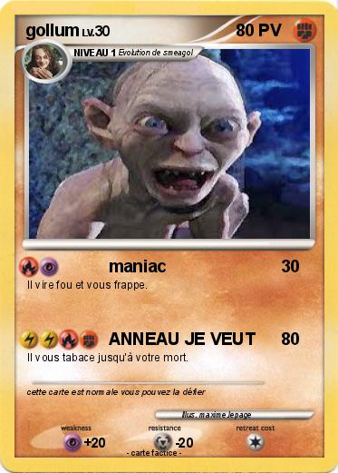 Pokemon gollum