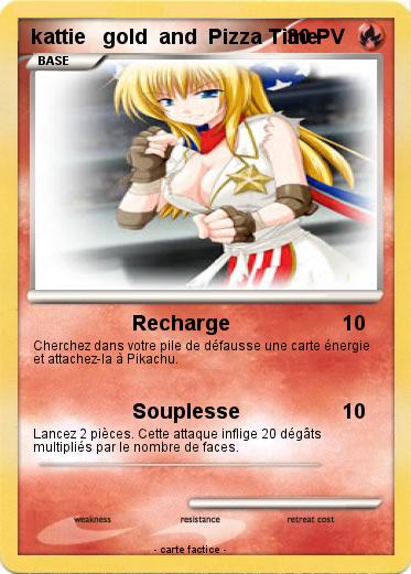 Pokemon kattie   gold  and  Pizza Time