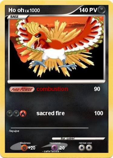 Pokemon Ho oh