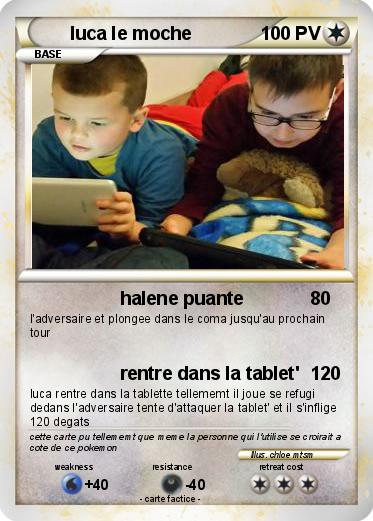 Pokemon luca le moche