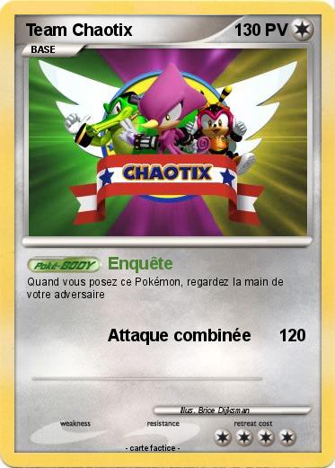 Pokemon Team Chaotix