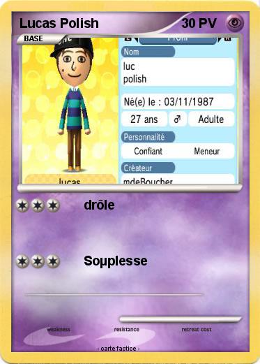 Pokemon Lucas Polish