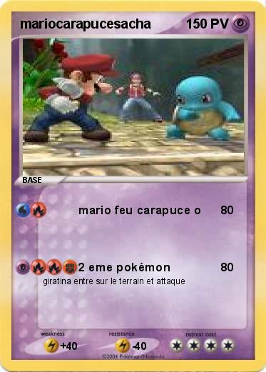Pokemon mariocarapucesacha