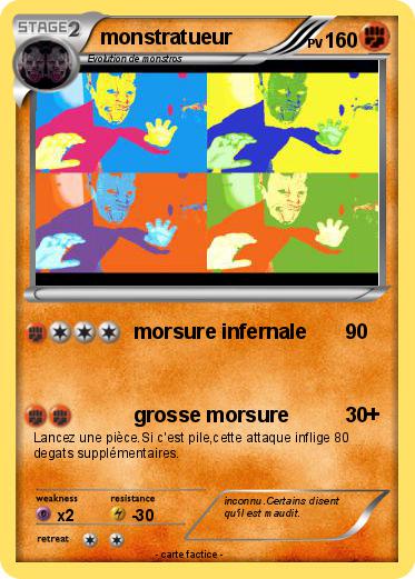 Pokemon monstratueur