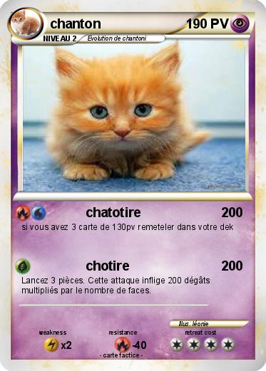 Pokemon chanton