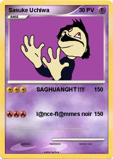 Pokemon Sasuke Uchiwa